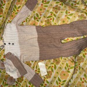 6-9 month baby knit onesie